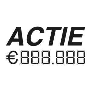 Actie met prijs