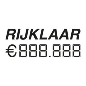 Rijklaar met prijs