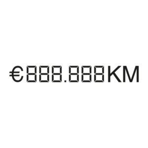 Prijs en kilometer stand