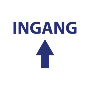 Ingang zonder kader (boven)