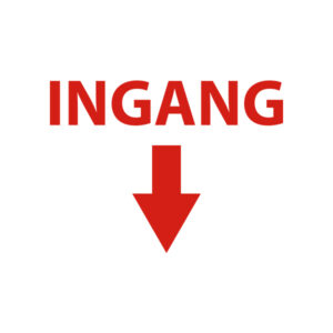 Ingang zonder kader (onder)