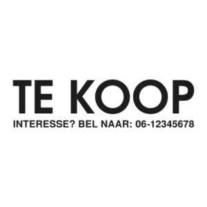 Te koop