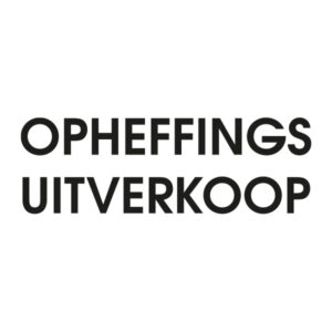 Opheffings uitverkoop
