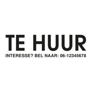 Te huur